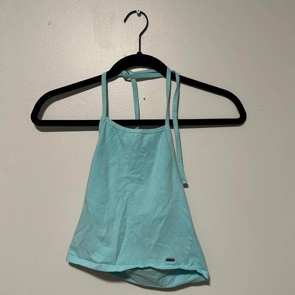 Baby Blue Crop Top (Hollister)